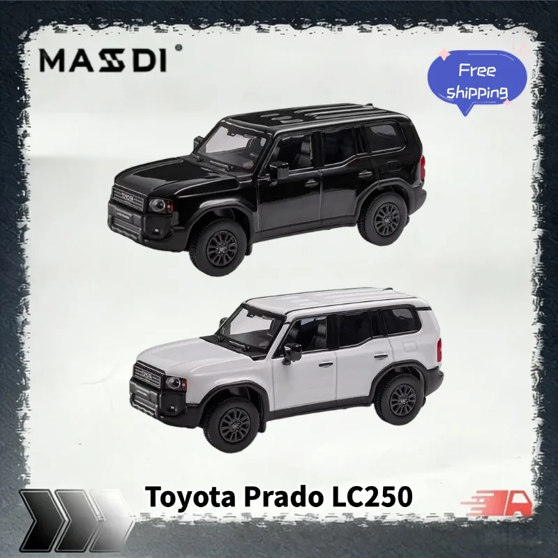 [Pre-sale] Mesidi 1/64 Toyota Prado LC250 Cast Alloy Replica Car Model, Ideal Gift for Festivals, Collection Decoration Item.