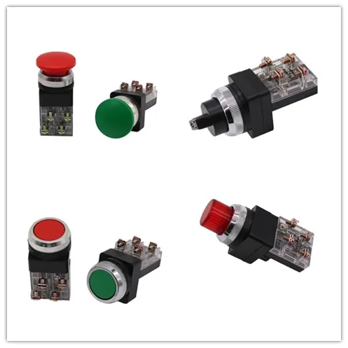 10 Uds TBK-25 (15mm) TBK-30 (30mm) cabeza de seta interruptor de botón de parada de emergencia TBM-3 TSS-30/2 TSS-30/3