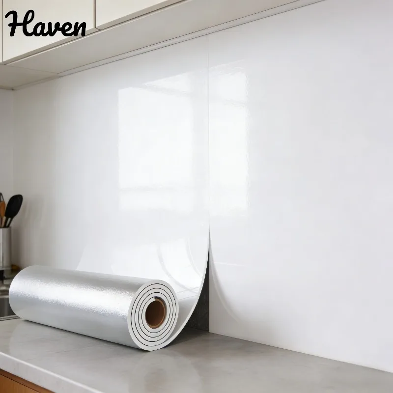 

1 Roll Marble Thick Foam Bedroom Wall Panel Imitation Ceramic Tile Self-adhesive Wallpaper Kitchen Anti Oil Stain Wall Stickers