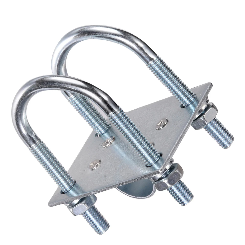 1pc Antenna Mast Clamp Bracket U-Bolt Mounting Tool-free Antenna Angle Adjustment For Lora Helium Hotspot Miner Antenna view 3