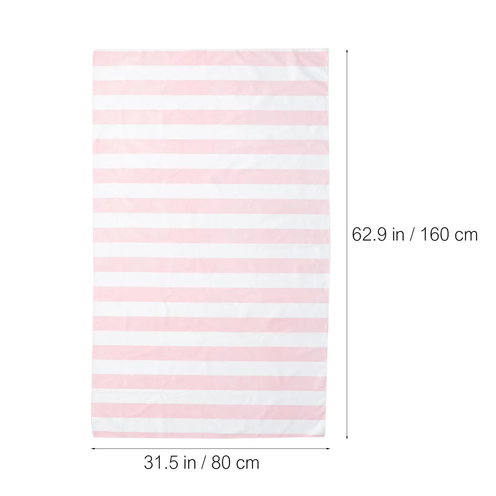 1Set Beach Towel Large Quick Dry Bath Towel Strong Water Absorption Lightweight Foldable for Hiking Camping Swimming Travel