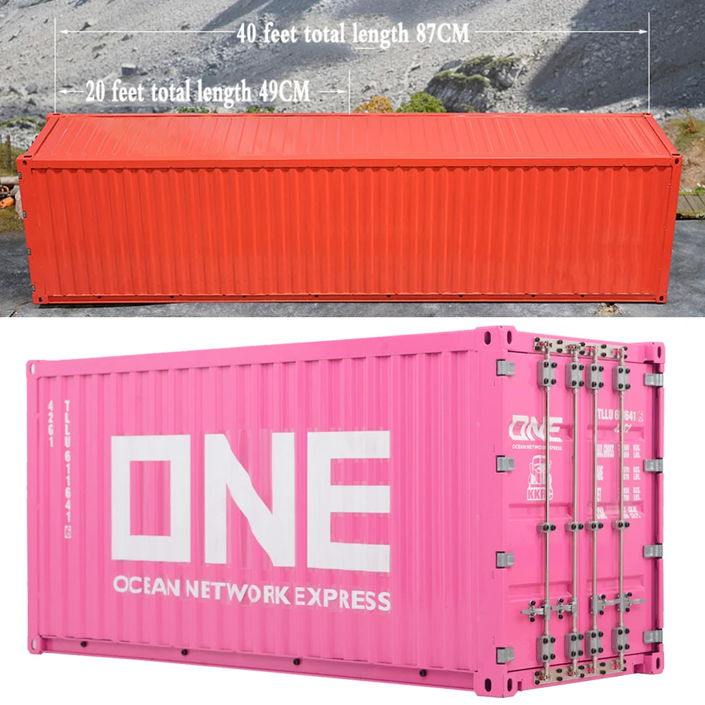 

1/14 All Metal Container Container Model High-end Custom Open Door Simulation Container Model Toy