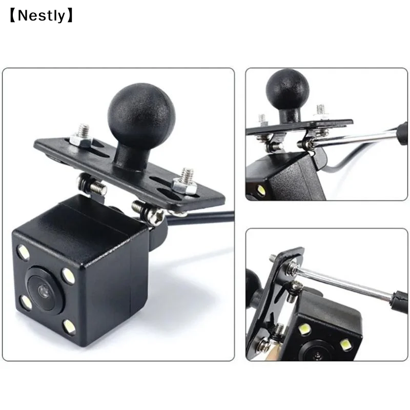 Car Rear View Camera Bracket Dash Mirror Mount Holder For Backup Reverse Cameras Automobile Dashboard Rearview Mirror 〔Nest〕