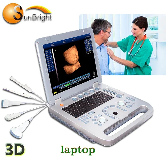 Portable Digital Laptop 3D Ultrasound fetal ultrasound machine