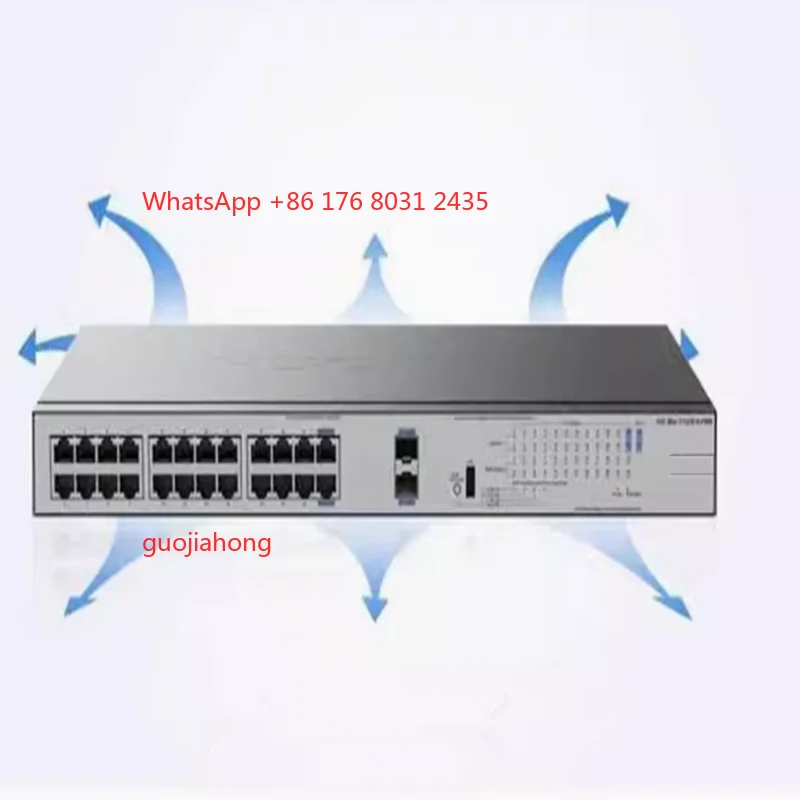 

100% New OriginalGenuine Switches Exchanges S1218F-HPWR [16 Gigabit Electrical Ports + 2 Gigabit Optical Ports] POE Power Supply