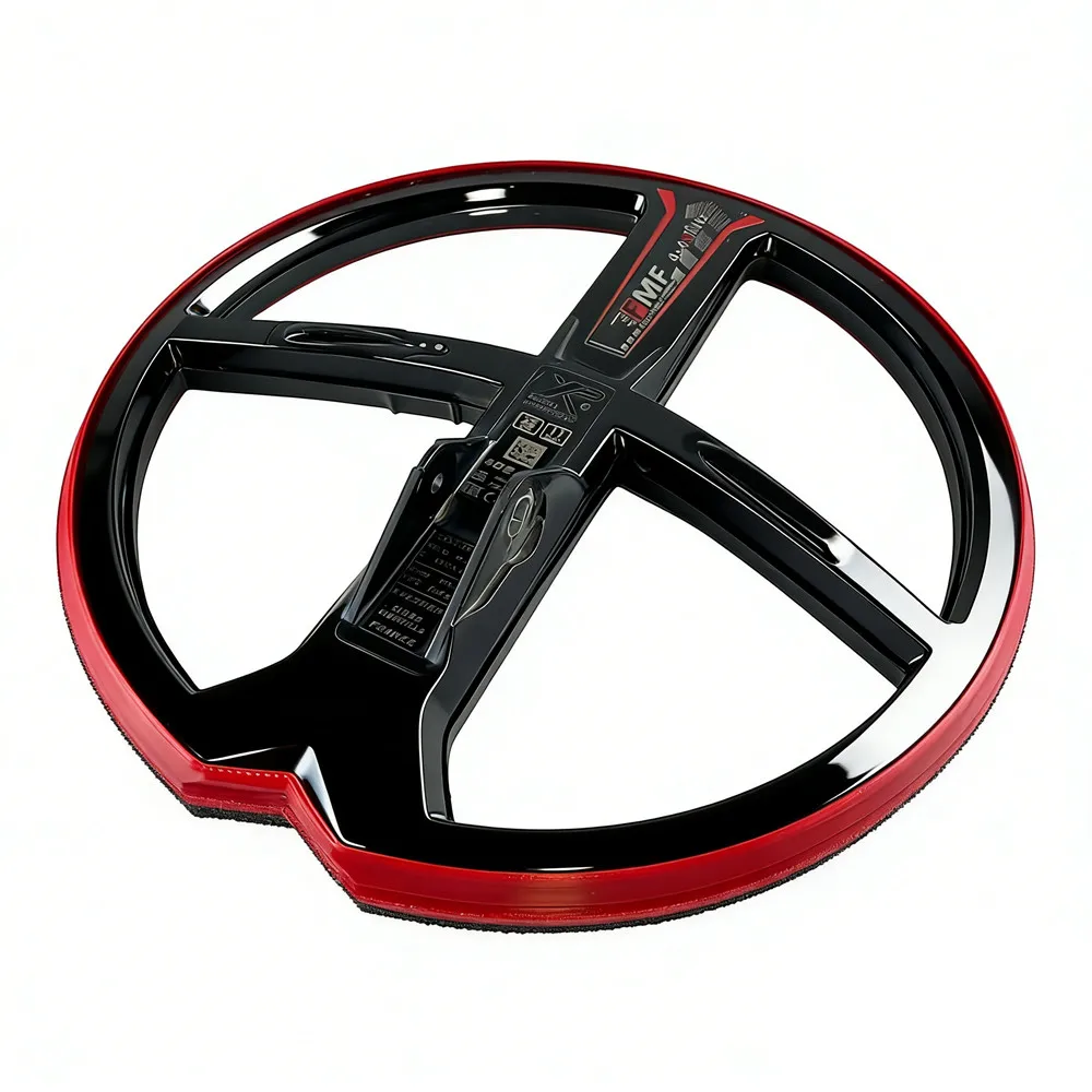 Metal Detectors Bumper 9” DD Search Coil Border Cover Outer Edge Fully Enclosed Skid Plat for XP Deus