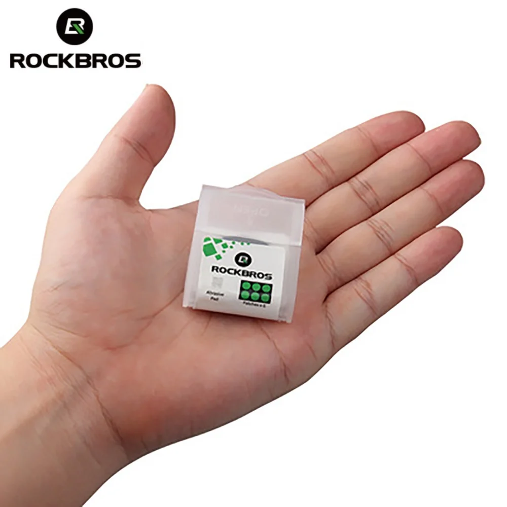 Rockbros Fahrrad Reifen Reparatur Patch Mountain Road Reifen Schlauch Reparatur box selbst klebend Fahrrad Reparatur Werkzeug Zubehör – Detail 18