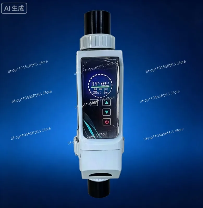 EQ32 Salt Chlorinator for 43000 Gal Pool: 32g/hr, Tuya APP Control, Chlorine Generator for Saltwater Pool