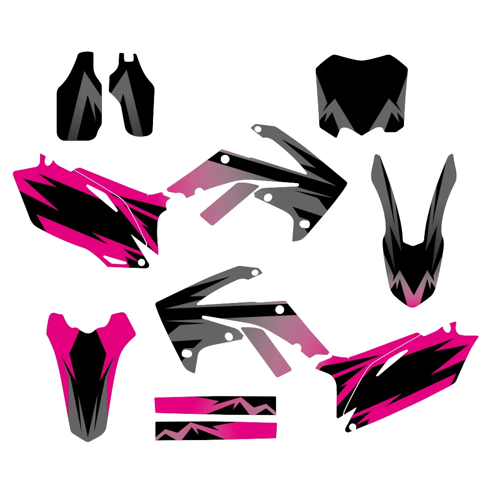 

Полный комплект графических наклеек для мотоциклов Honda CRF450R 2009–2012 и CRF250R 2010–2013, водонепроницаемые наклейки на кузов мотоцикла.