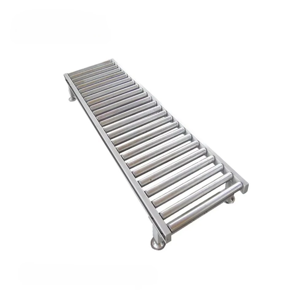 Double chain drive live sprocket roller conveyor medium/heavy duty