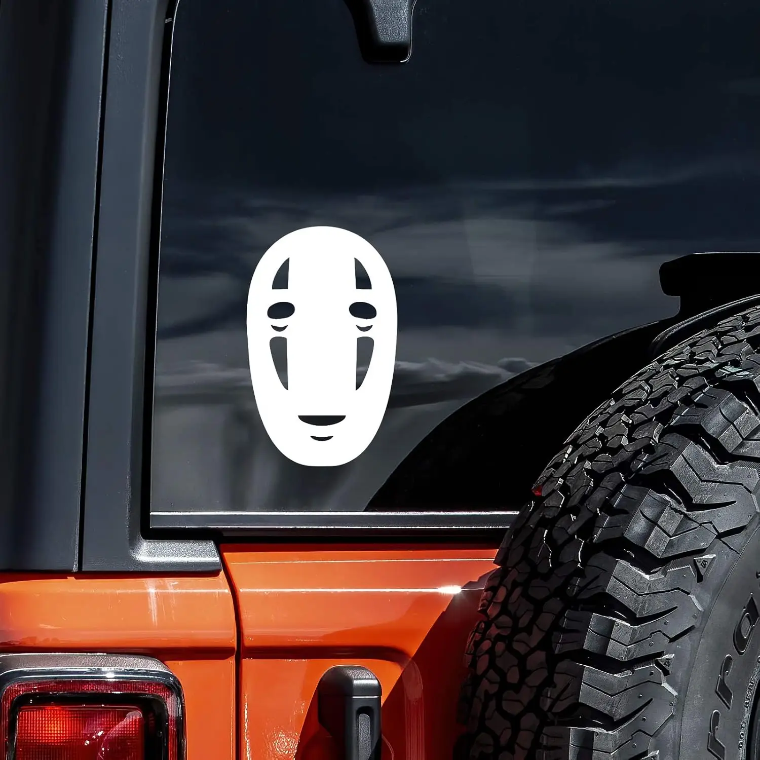 No Face Decal Sticker Car Sticker Vinyl Waterproof Sticker Decal Car Laptop Wall Window Bumper