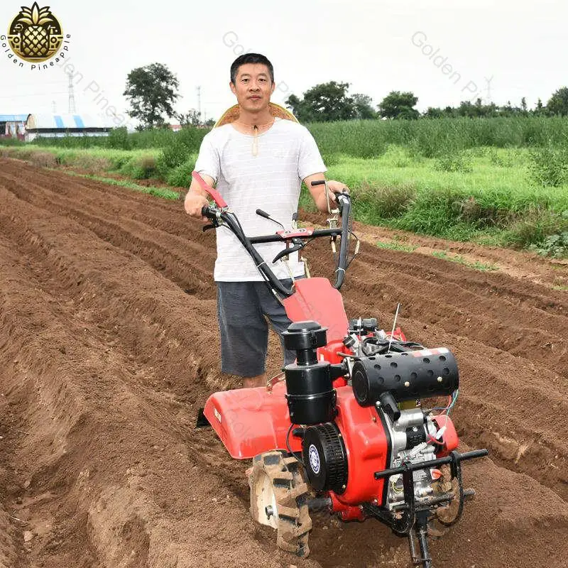 High Quality Walk Behind Hand Tractor for Agricultural Use Quality Walking Cultivator