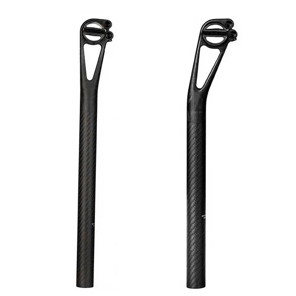 AliExpress ELITA ONE ELITAONE Carbon Bicycle Seatpost Setback 5/25mm MTB/Road Cycling Seat tube Half Shell Compatible with Carbon Rails Saddle
