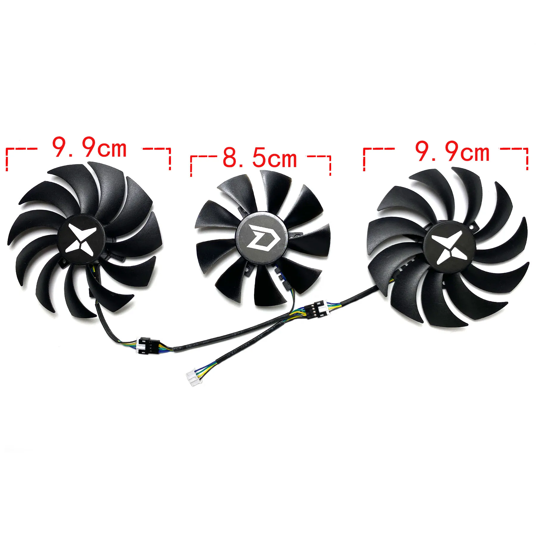 Nuovo per DATALAND Radeon RX5600XT 5700 5700XT X-Serial War ventola di ricambio per scheda grafica