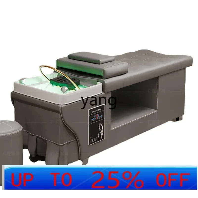 LMMWater Circulation Shampoo Chair Hair Salon Beauty Salon Ear Cleaning Fumigation Massage Belt Water Heater