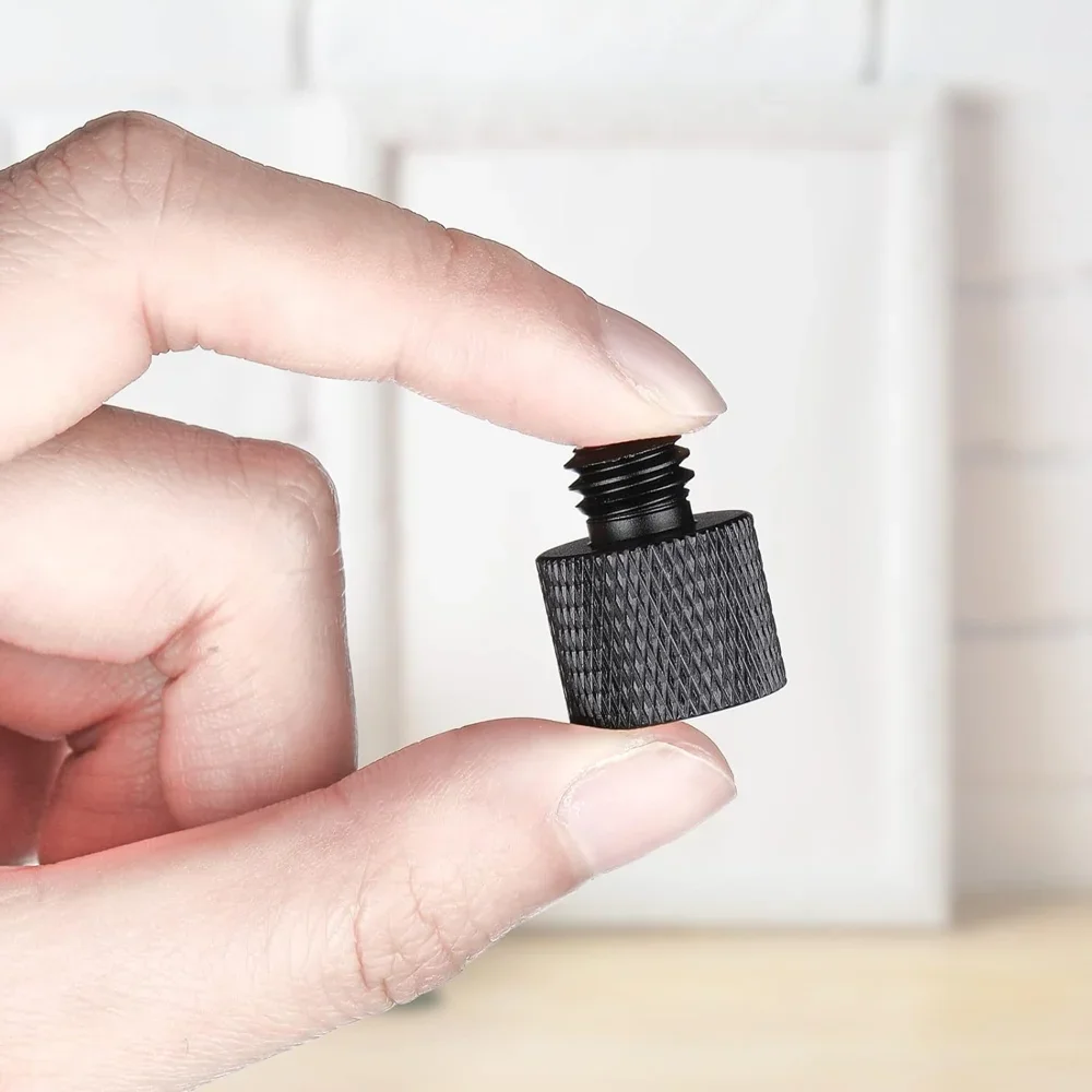 Aluminum Alloy 1/4 to 3/8 M5 M6 M8 Male to Female Conversion Thread Screws Tripod Screw Mount Adapter For