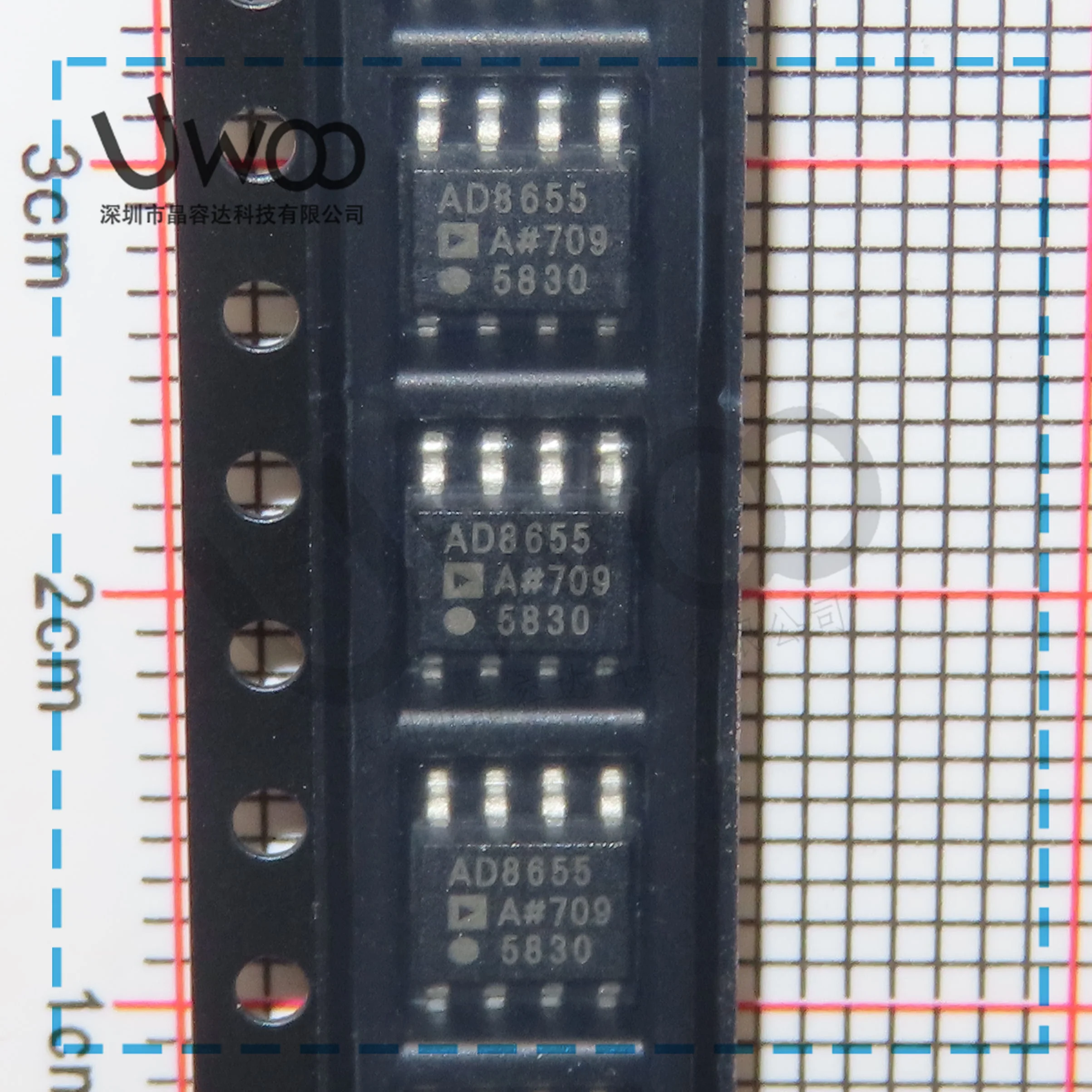 100% Original Neue AD8655ARMZ A0D MSOP8 AD8655ARZ AD8655 SOIC-8