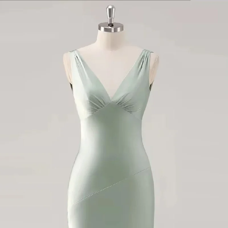 

Custom Made Ball Gown Sleeveless Evening Dresses for Special Occasions V-neck Evening Dress Luxury Elegant Women Dresses