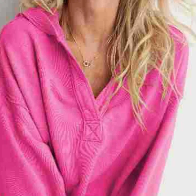 2026 Autumn And Winter Women's Clothing Fashionable, Comfortable, Loose, Casual Temperament, Versatile Commuting, Simple Hoodie