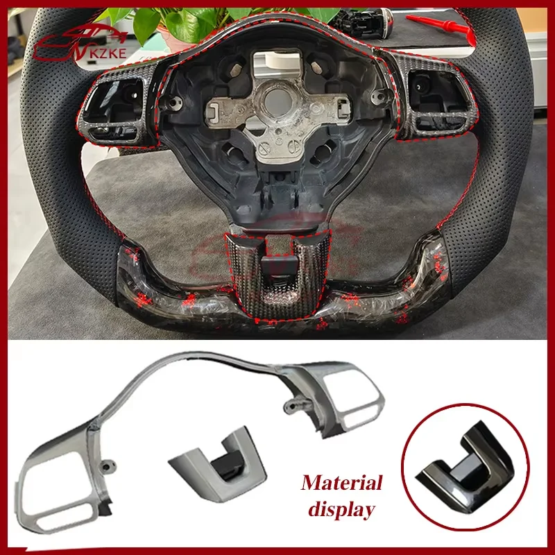 Suitable for Volkswagen Golf MK6 MF R2 steering wheel switch button frame