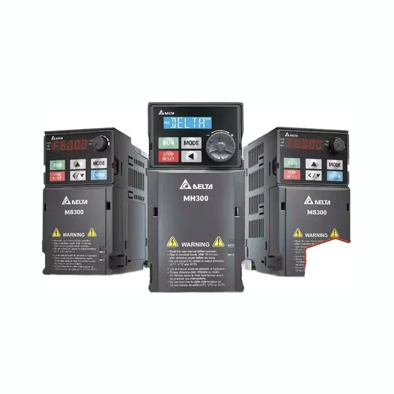 220V Inverter VFD-M Three-Phase 220W Industrial MS300 Replacement with Vector Control Mode
