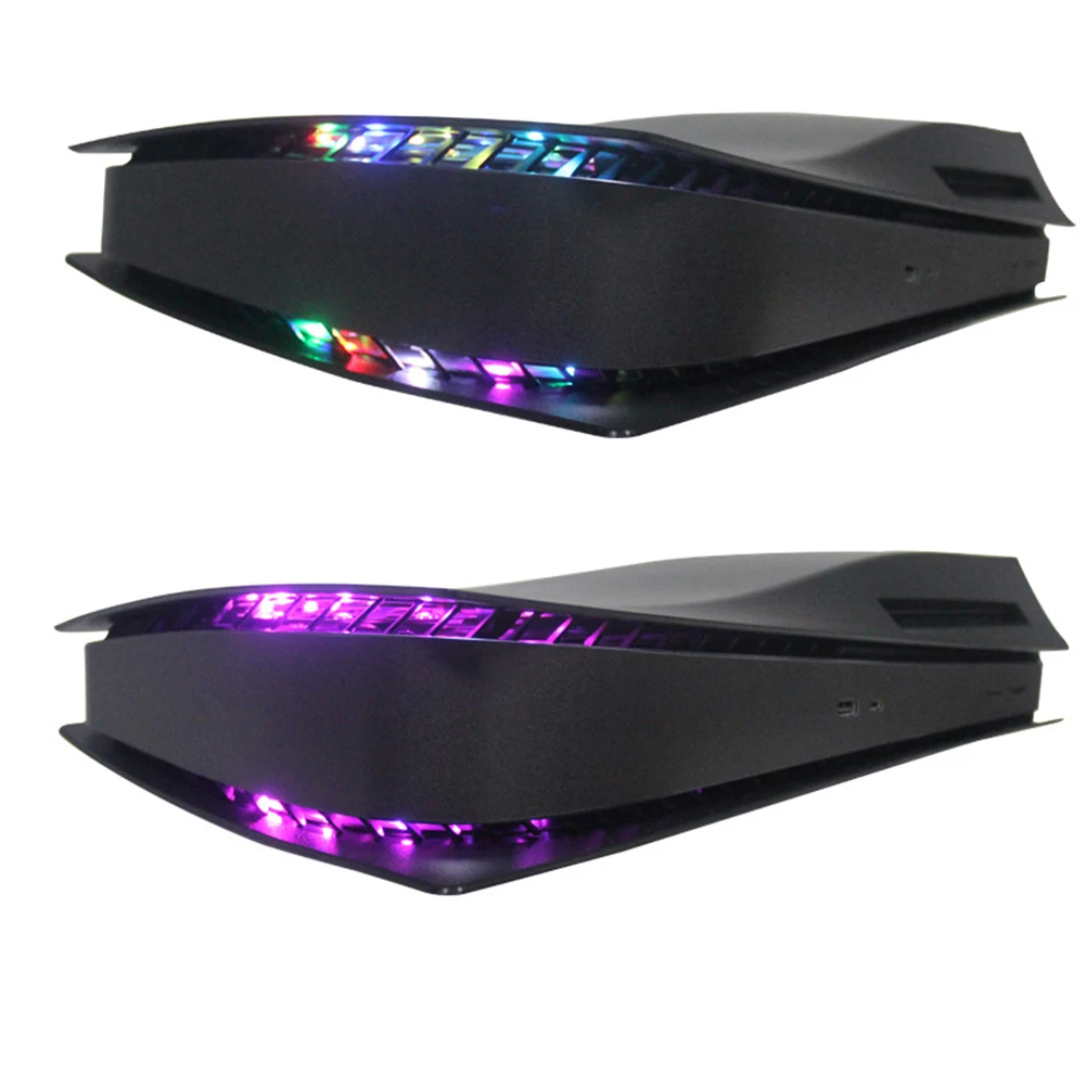 RGB Pickup Function Lamp For PS5 Console Multiple Effects LED Light Strip For PlayStaion 5 Disc Digital Edition Game Accessories