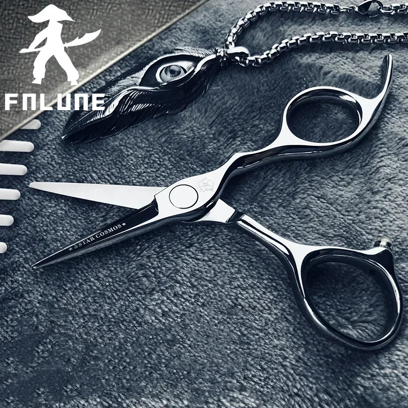 FnLune 4.5 inch Tungsten Steel Professional Hair Salon Scissors Cut Barber Accessories Haircut Shear Hairdressing Tool Scissors