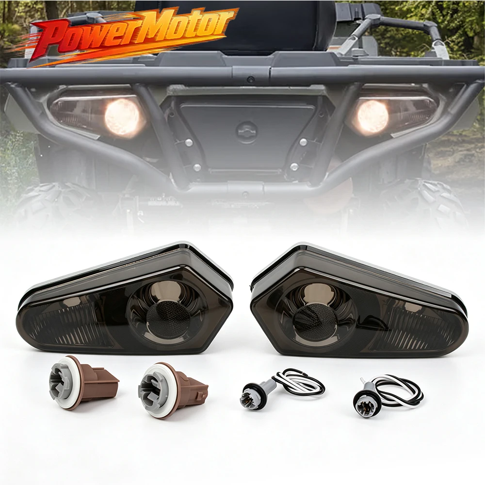 Motorcycle ATV UTV Rear Brake Lampshade Tail Lights Lamps for Polaris Sportsman 500 2005 2013 700 2005 2007 RZR 570 2012 2017
