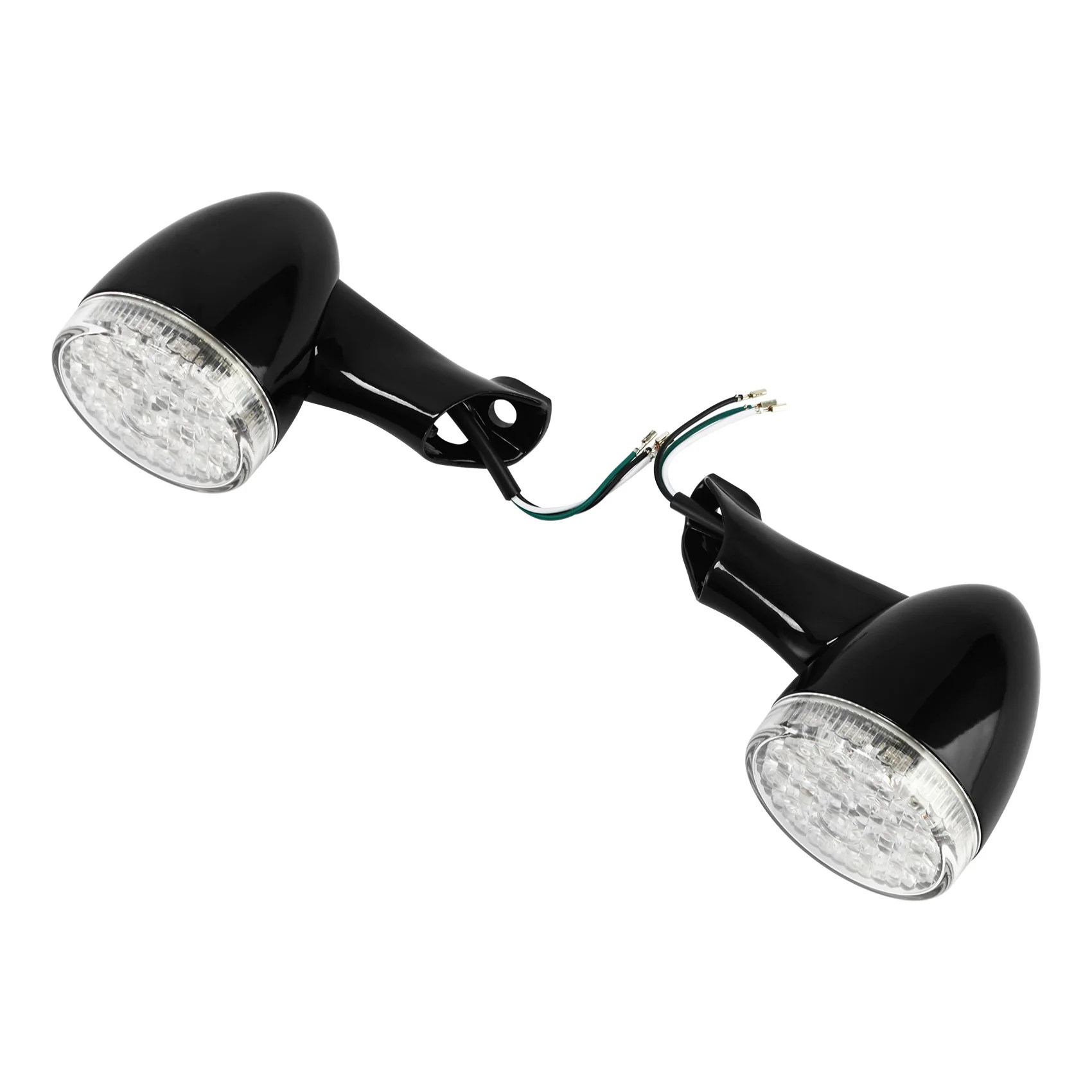 

Front Turn Signal Lights Amber Fit For Harley XL48 XL1200X 2016-2022 2017 2018 Motorcycle Accessories