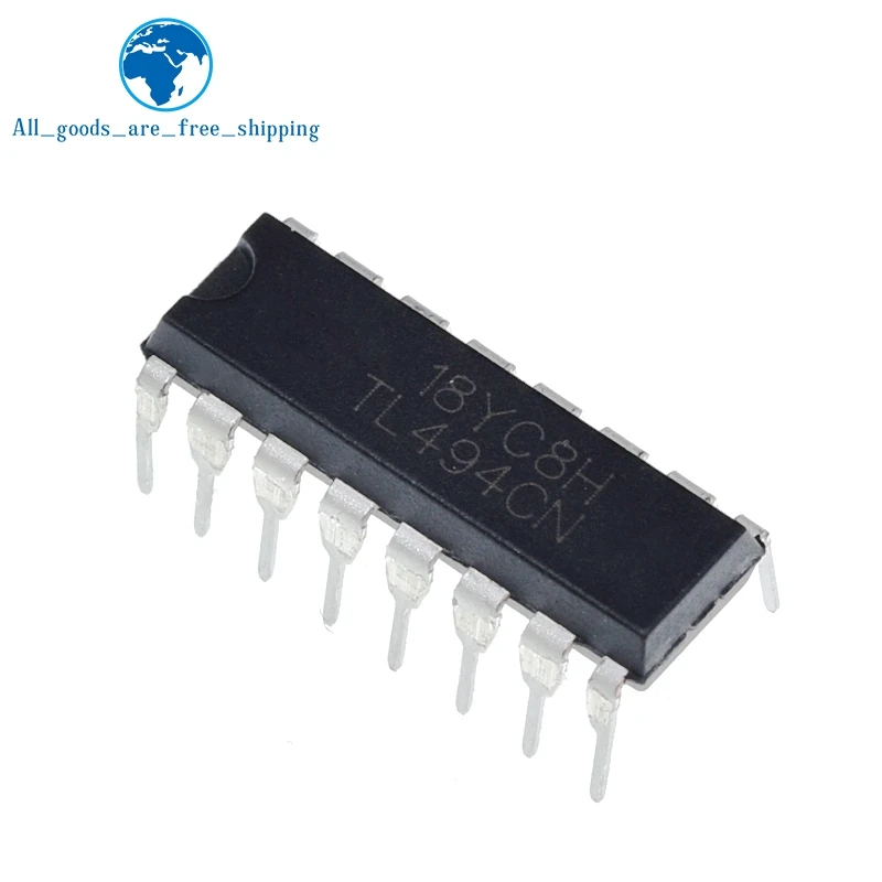 TZT 10PCS TL494CN DIP16 TL494C DIP TL494 494CN DIP-16 new and original IC