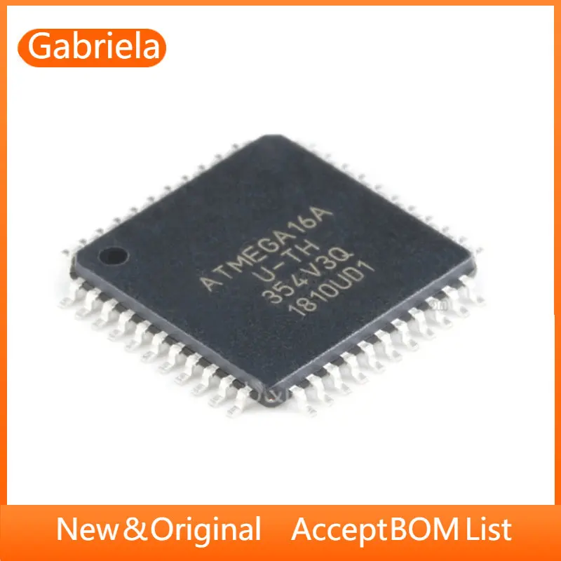 2-5Pcs  ATMEGA16A-AU ATMEGA16AU ATMEGA32A-AU ATMEGA32AU TQFP44 MCU Brand new original chips ic