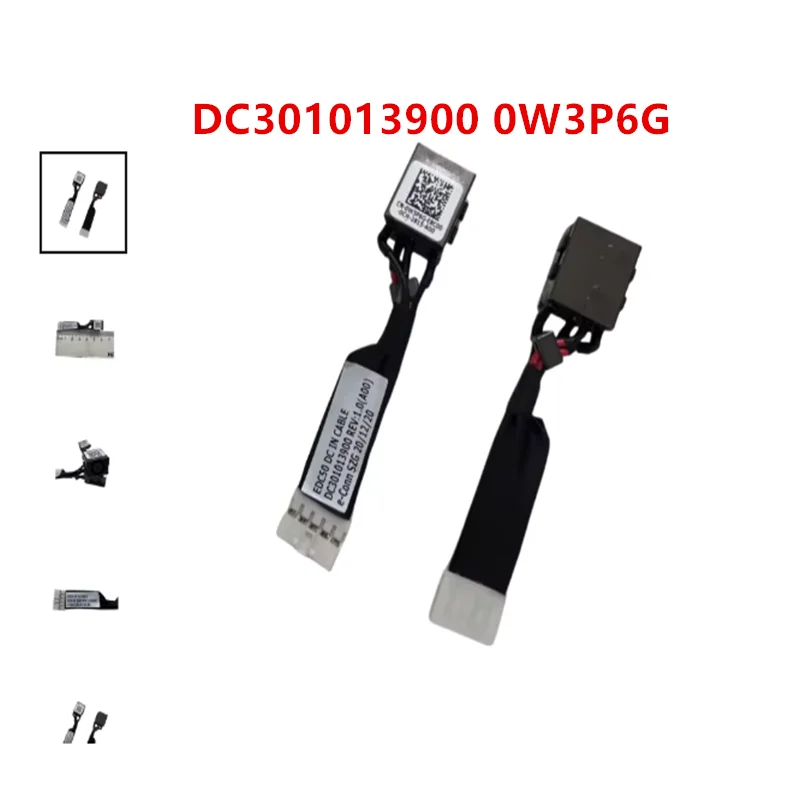 NEW For Dell DC in Power Jack Cable for Dell Latitude 5500 5501 5502 5505 5510 3540 3541 3542 3550 3551 DC301013900 0W3P6G