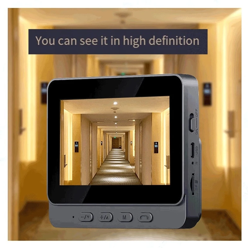 Videocamera videocitofono campanello Inteligente Wireless By Night Vision schermo da 4.3 pollici per appartamento di sicurezza Smart Home