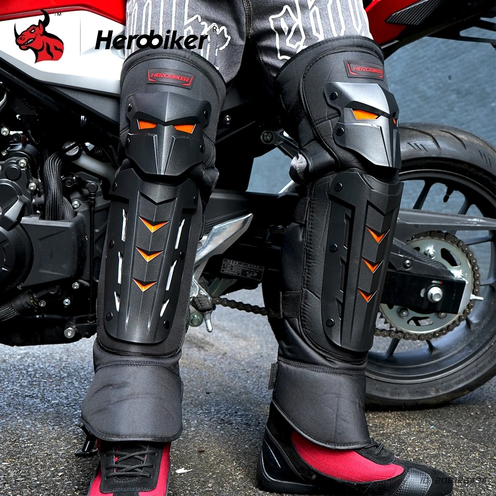 

Motorcycle Knee Pads Protective Gear Motocross Equipment Motocross Knee Pads Riding Knee pads Motorbike OFF Road Guards Kit