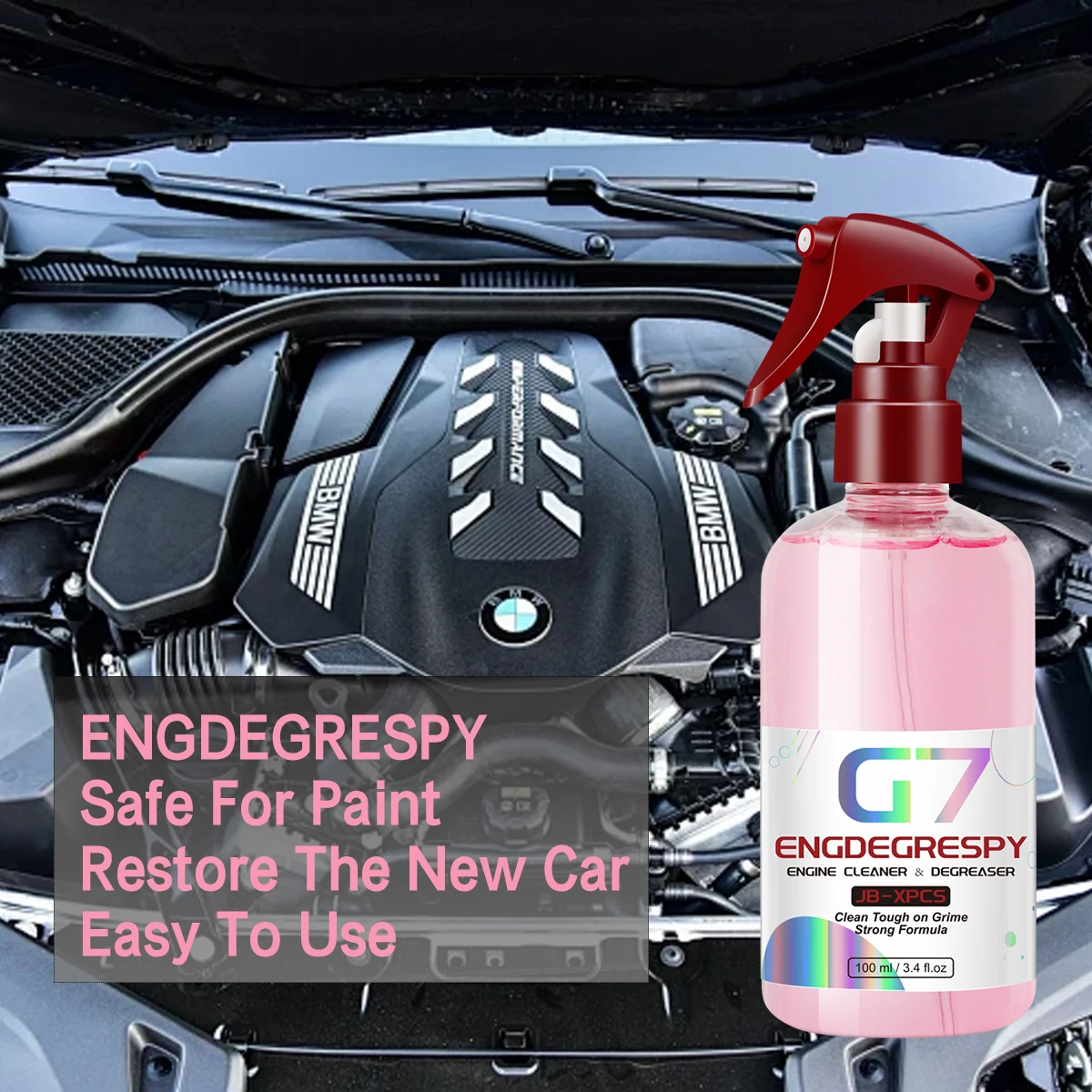 Car Engine Bay Cleaner Powerful Decontamination Cleaning Product For Engine Compartment Car Cleaning Product G7 ENGDEGRESPY