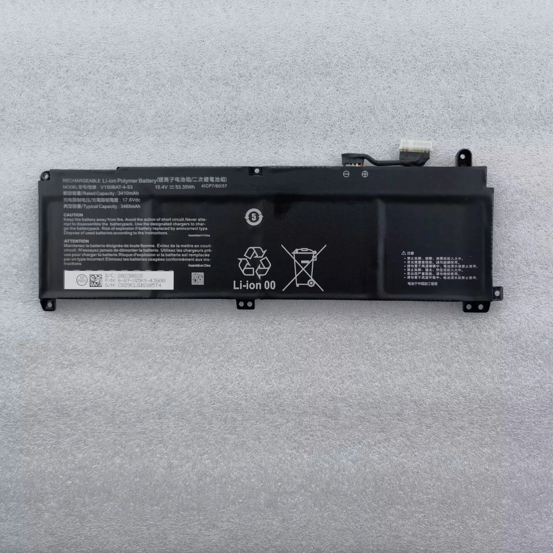 ，。for Mechanic Dawning 15Air L15 RN  L15A Rn Notebook Battery,  53Wh，。