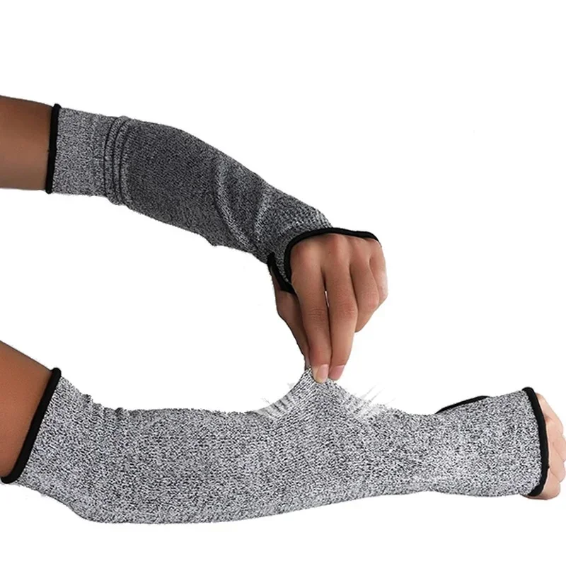 Anti-Puncture Protection Arm Sleeve Cut Resistant Arm Guard Protector Sports Work Safety Bracers 1Pc Level 5