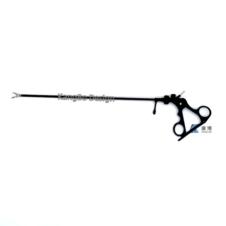 Best-selling Medical Laparoscopic Surgical Instrument Scissors With Locking Handle 5mm Reusable/compatible With Imported Prod