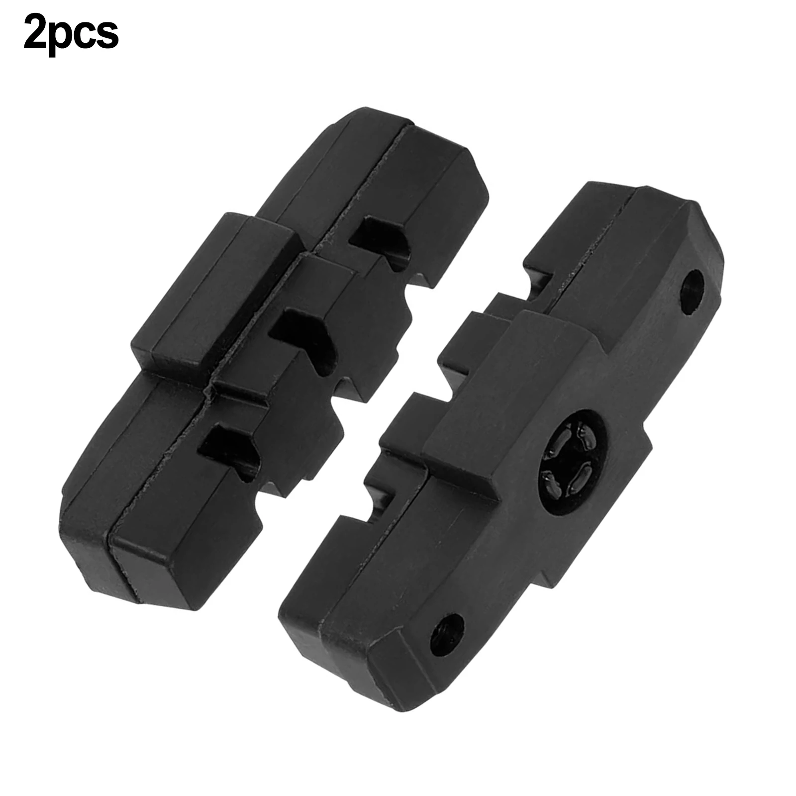 2 Pcs Brake Brake Pads Rubble For Magura HS11/ HS22/ HS33 HS33 R Trial HS33 R Firmtech 50 MM Black | For MAGURA