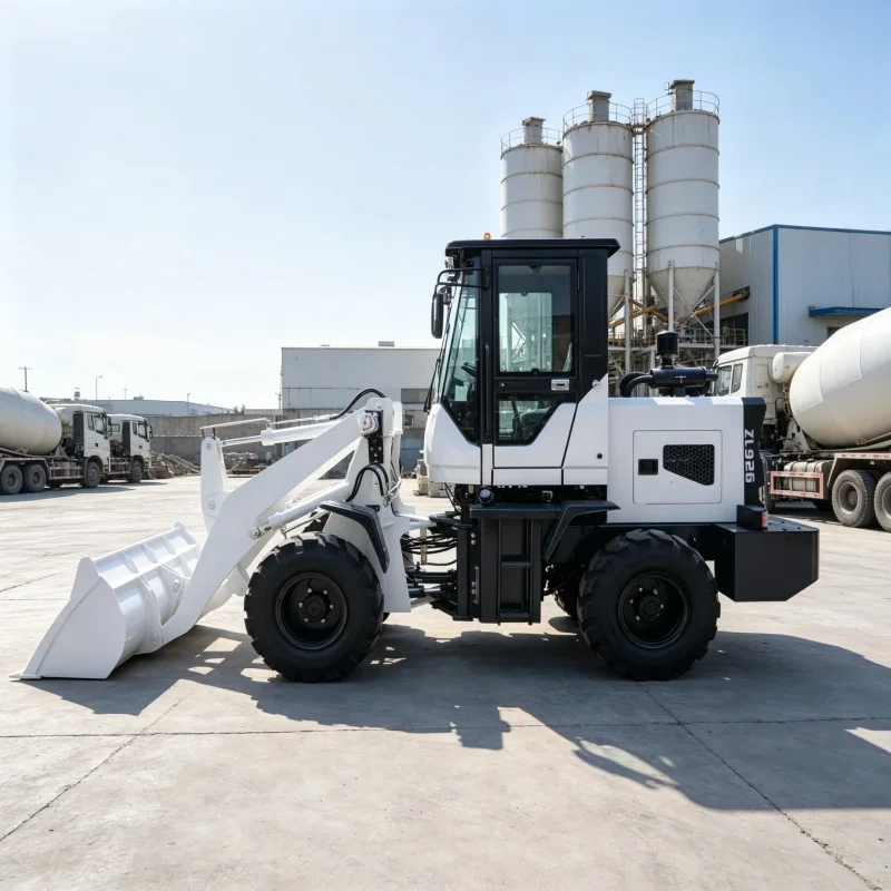 

Hot Selling High Lifting Capacity Anti-Slip Tire Mini Wheel Loader compact wheel loader