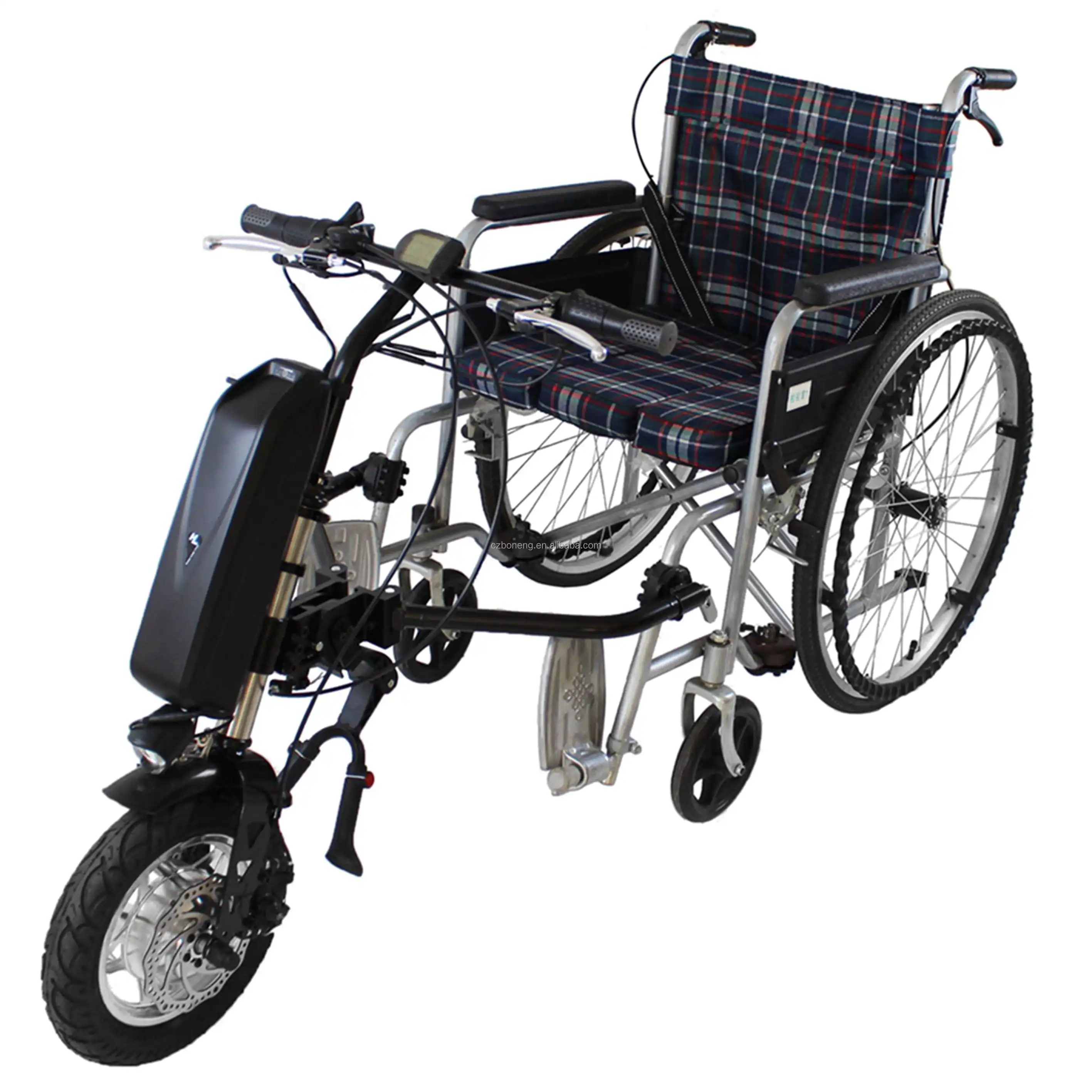 

12inch 16inch HUB MOTOR Handbike Electric Handcycle For Disabled Wheel Attachment 350w With Lithium Battery