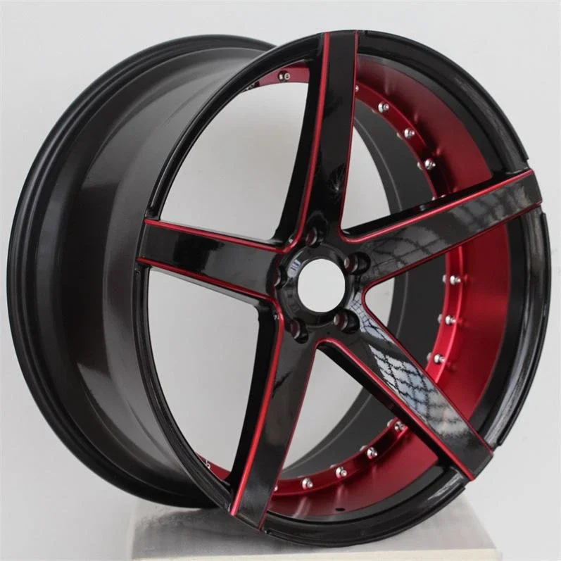 Popular style 18 19 20 21 inch PCD 5x114.3 5* 115 5* 112 5*120 casting alloy car wheels