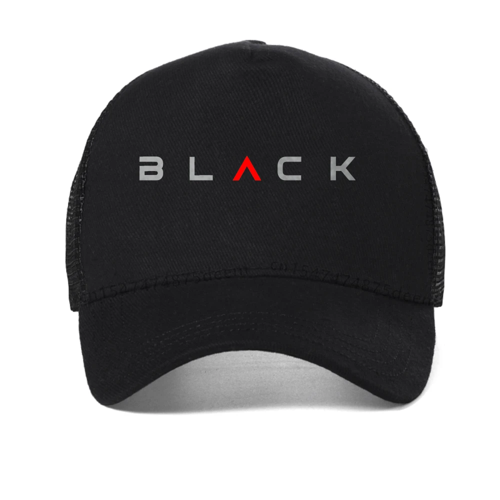

New Men's Casual Sports Black Letter Print baseball cap fashion casual outdoor mesh sun hat Breathable cool snapback hats