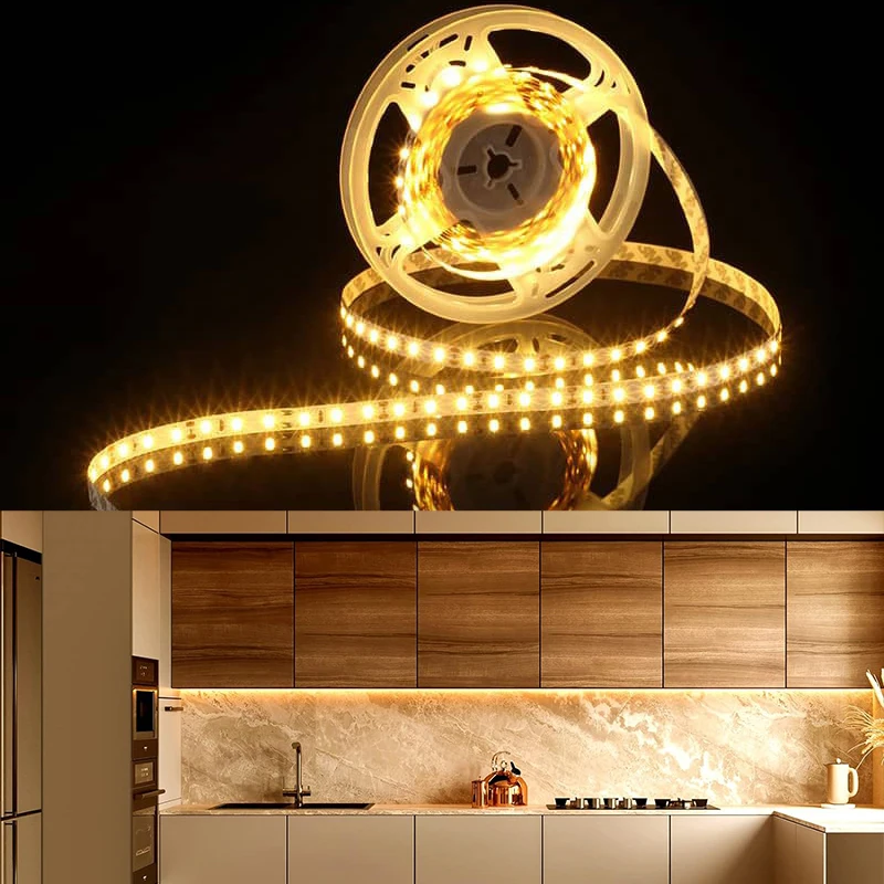 

A 1M/2M/3MLed warm white touch dimming light strip touch switch, used for mirror lighting at the bedside and in the bedroom
