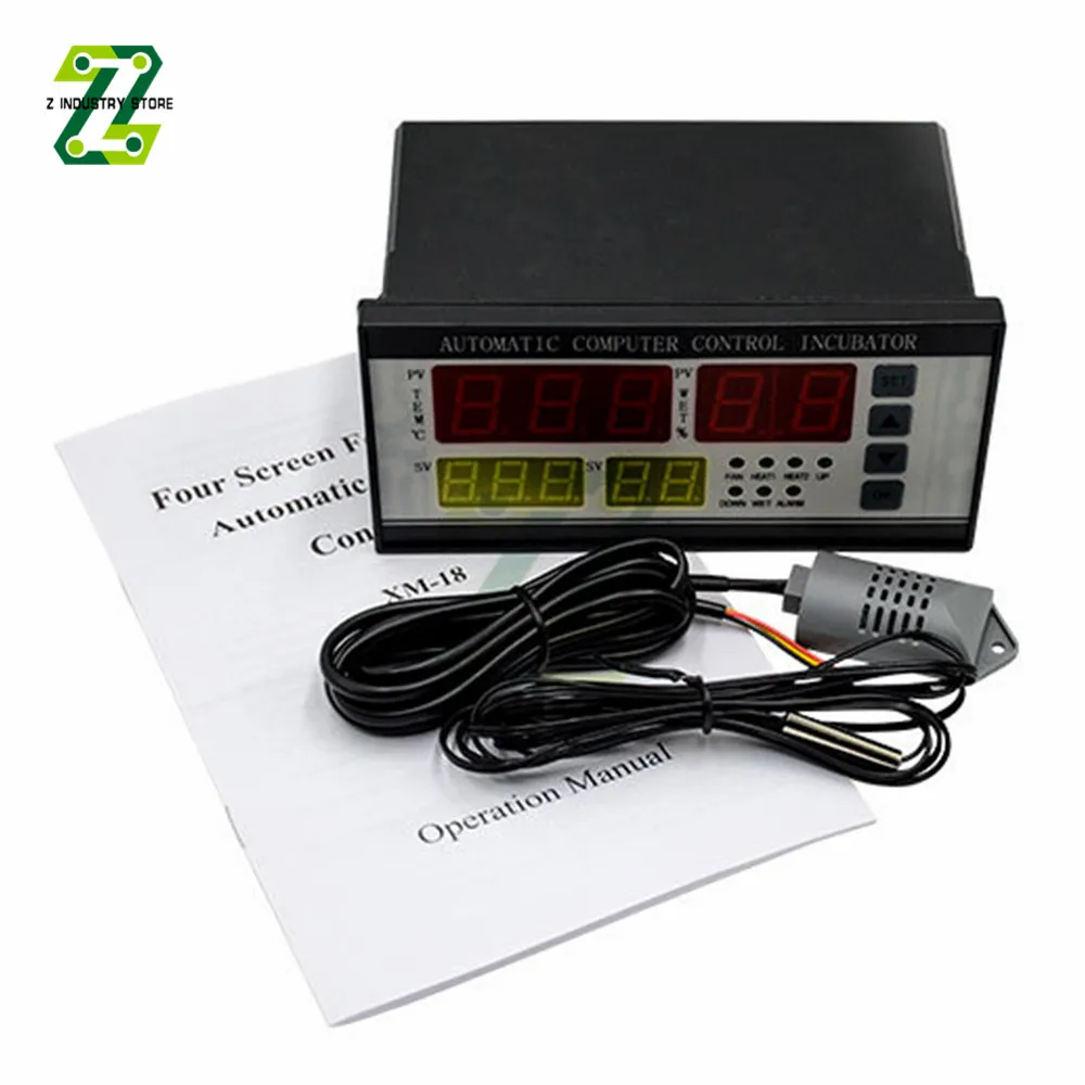 XM-18 Egg Controller Incubator Multifunction Automatic Temperature Humidity Control AC 180-240V