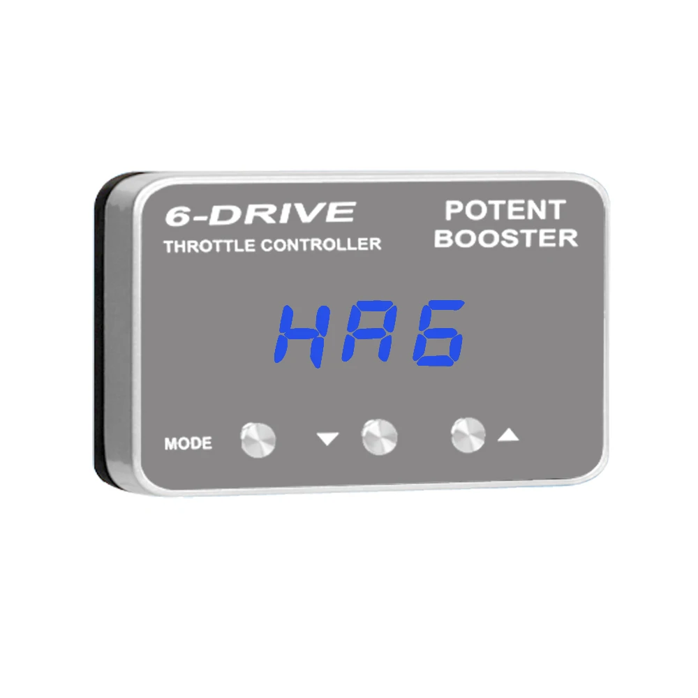 TROS Potent Booster II 6 Model Drive Electronic Throttle Controller, Shorten response speed, Improve sensitivity, Plug and play