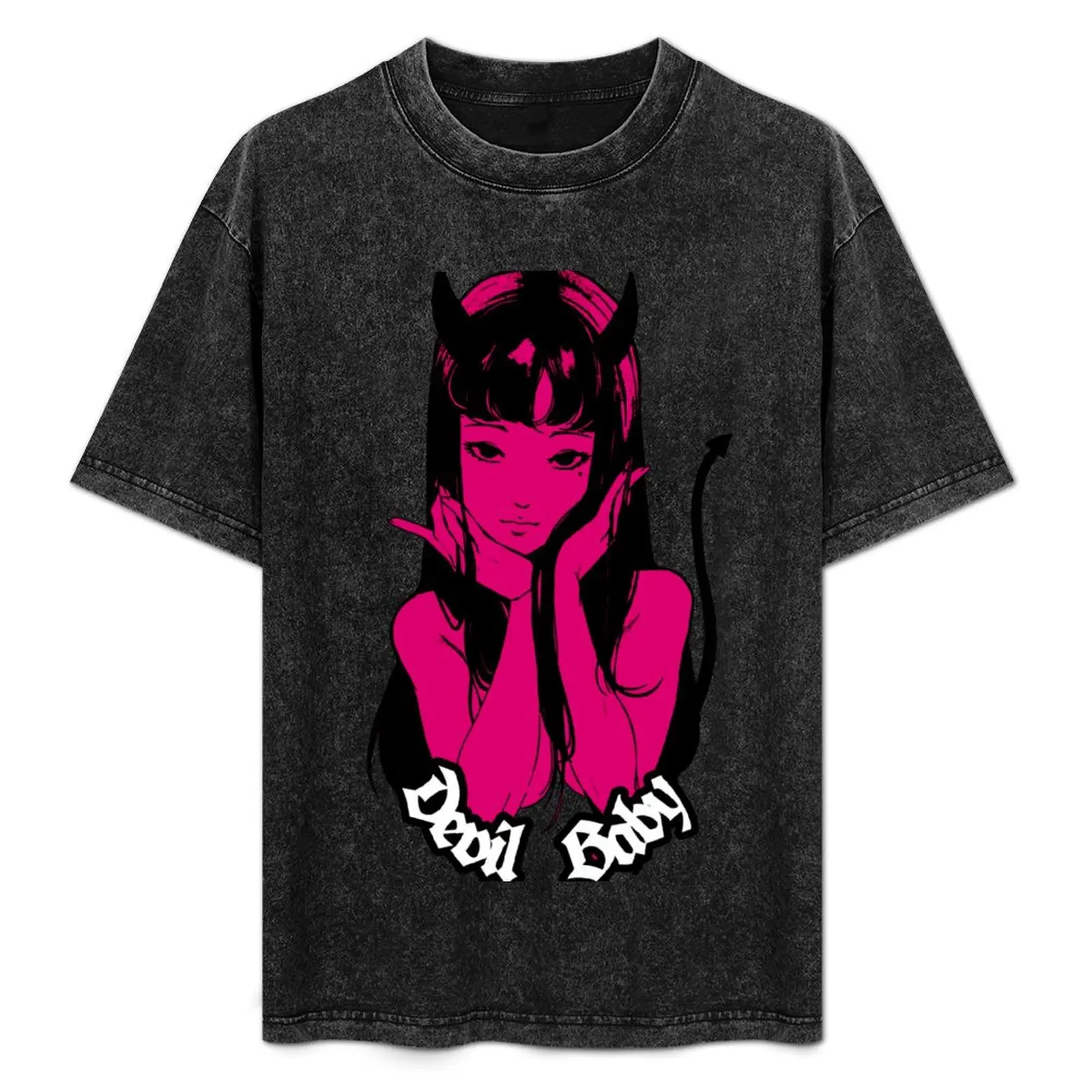 

Devil Baby T-Shirt Urban Style Print T-Shirt
