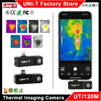 UNI-T UTi120 Mobile UTi120MS Thermal Camera for iPhone Android Phone Infrared Imaging Thermal Imager (not for iPhone Type-C)