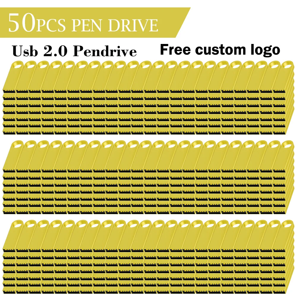 

50PCS custom Flash Drive Pen Drive 1GB 2GB 16GB 32GB 64GB High Speed Usb Stick 2. 0 memoria stick memory Flash Drive Pendrive