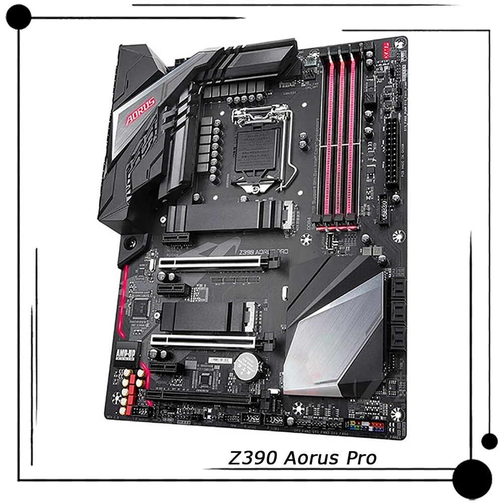 

For Gigabyte Z390 PCI-E 3.0 ATX LGA 1151 DDR4 64GB Desktop Motherboard Z390 Aorus Pro